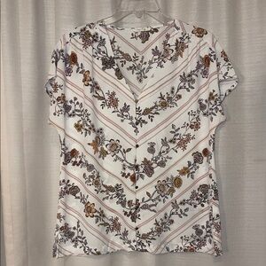 Maurices Multicolor Floral Blouse